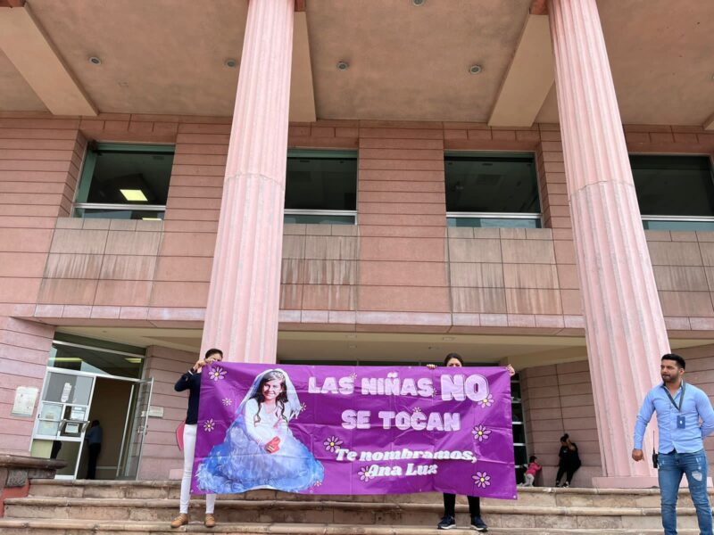 Feministas exigen justicia para Ana Luz, víctima de Feminicidio por su medio hermano
