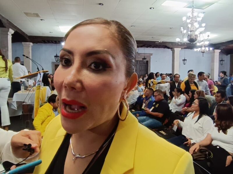 Minerva Bautista, nueva presidenta del PRD Morelia