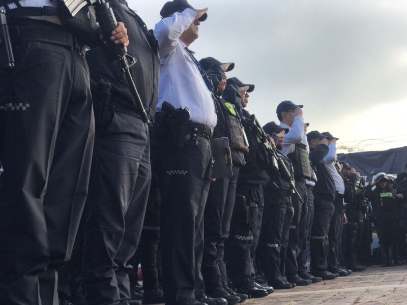 Policía Morelia llega a número de elementos que dejó el exalcalde Raúl Morón