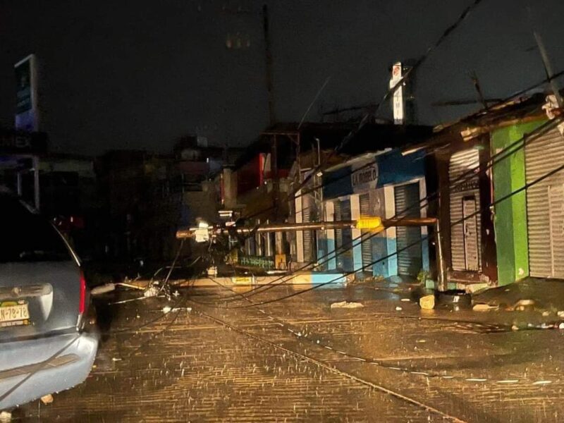Reporta AMLO afectaciones en Guerrero por Otis, sin víctimas mortales