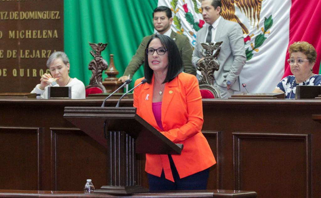 Erradicar la violencia en contra de las mujeres y niñas, así como los feminicidios, debe ser una prioridad en Michoacán: Lupita Díaz Chagolla