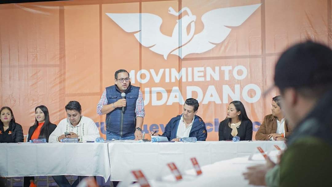 En Pátzcuaro, Carácuaro y Hidalgo Movimiento Naranja se fortalece: Víctor Manríquez