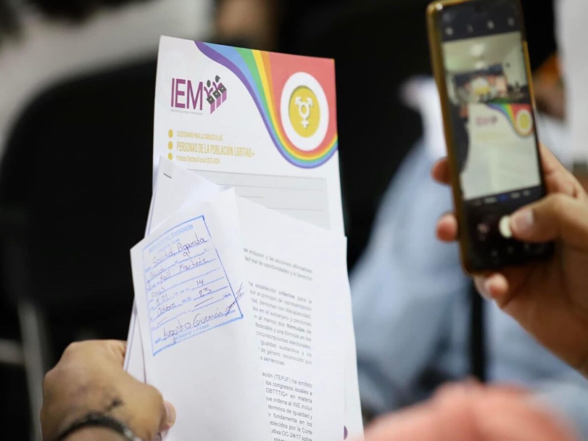 Escasa participación LBGT en encuestas aplicadas por IEM