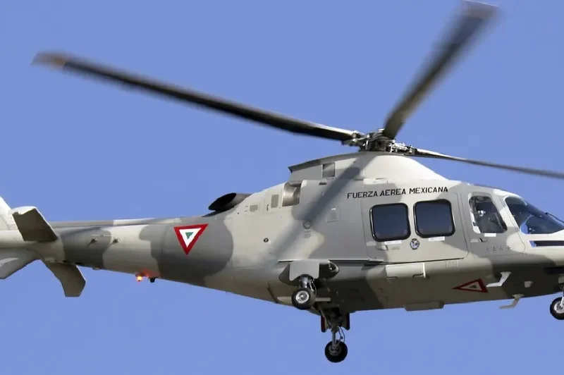 helicóptero de la Fuerza Aérea Mexicana