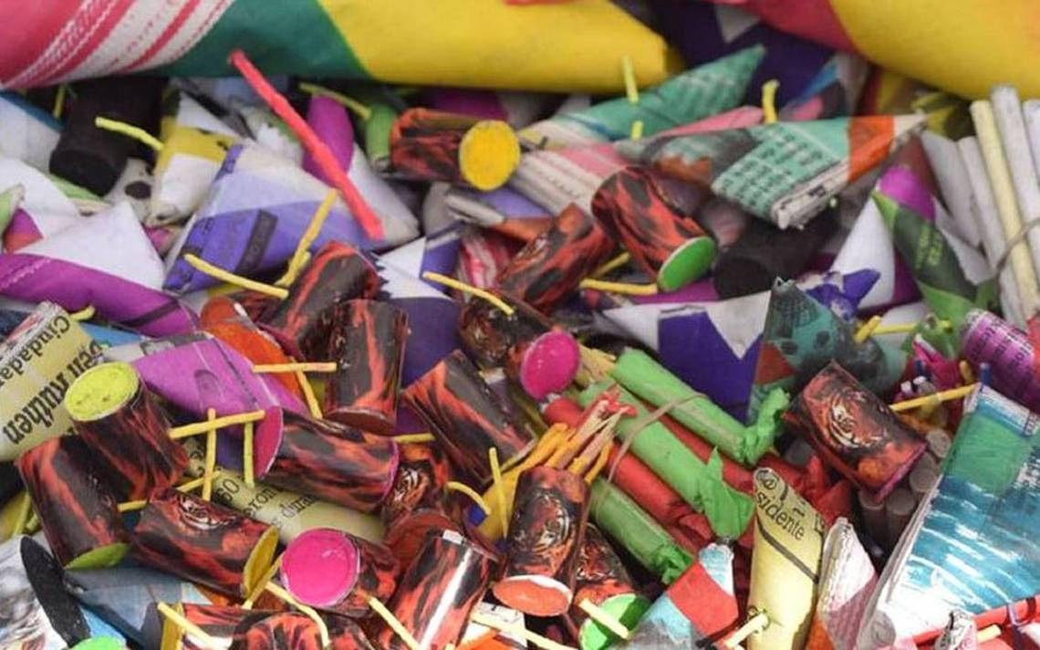 Michoacán de los siete estados con más muertes por pirotecnia