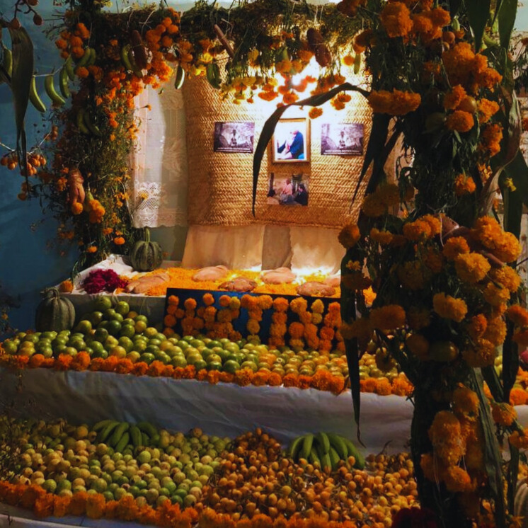 niveles del altar de muertos