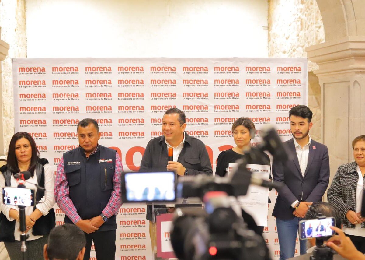 Barragán se iguala con López Obrador en su aspiración por Morelia
