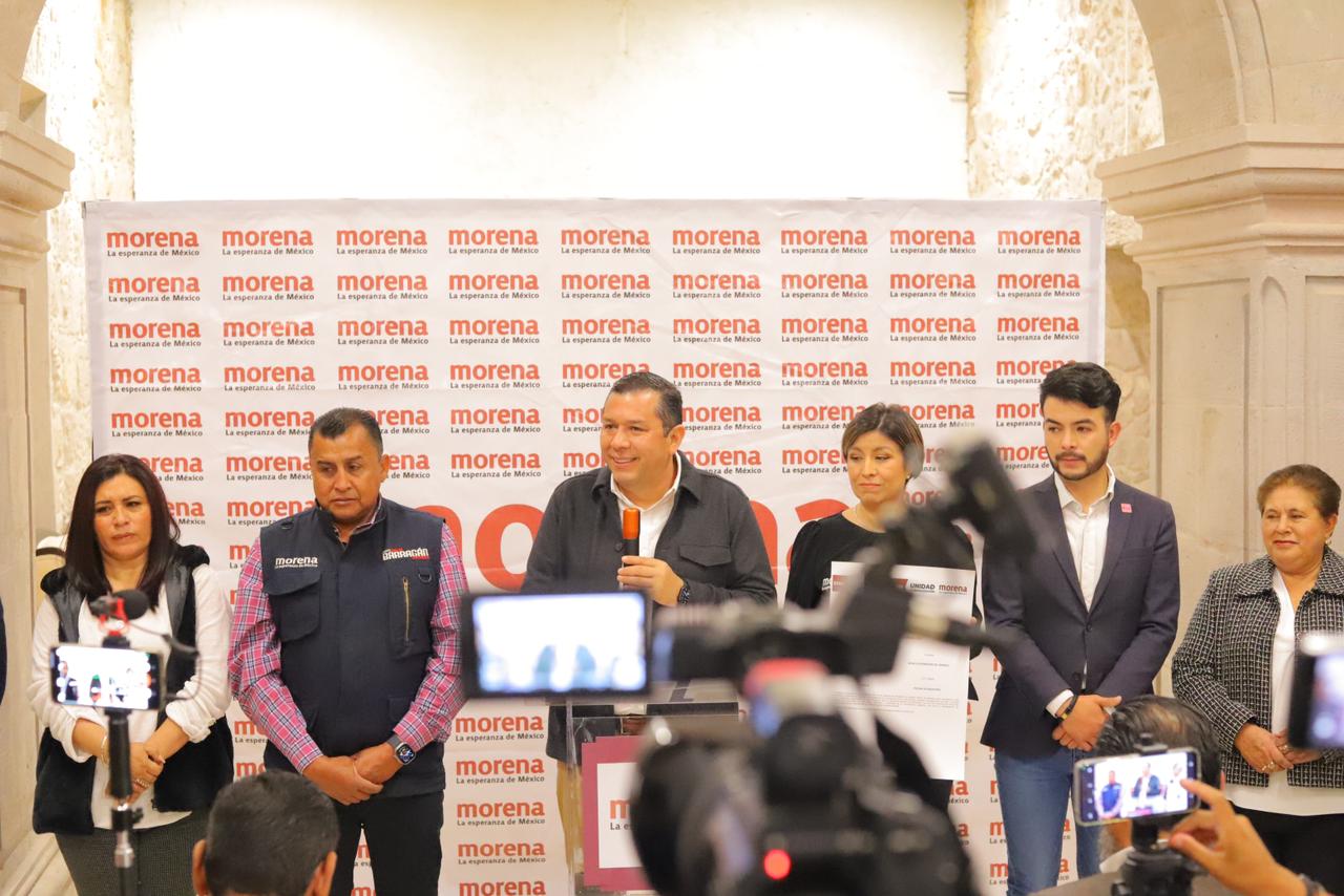Barragán se iguala con López Obrador en su aspiración por Morelia