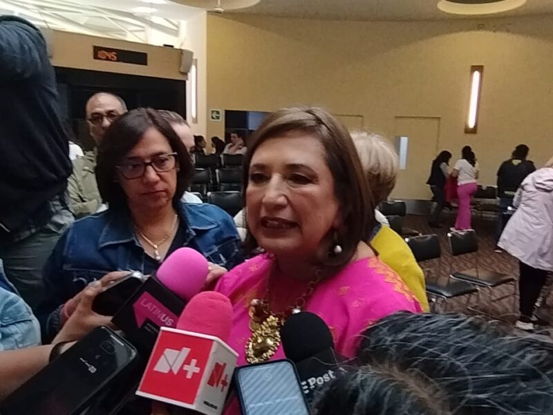 División en el PAN Michoacán es “normal”: Xóchitl Gálvez