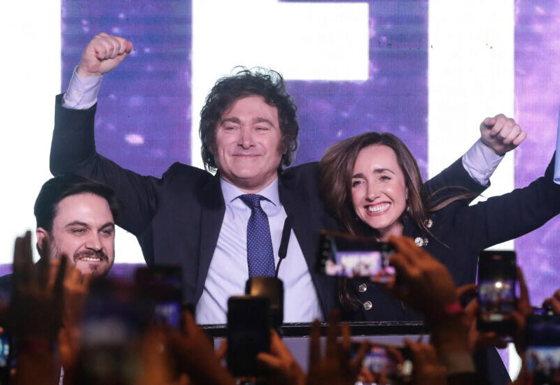 Gana Javier Milei elecciones en Argentina