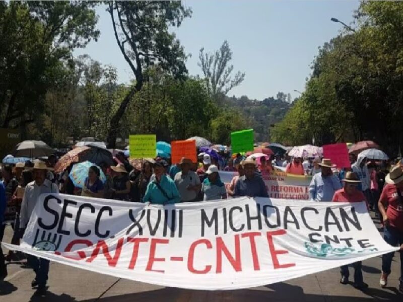 Hoy marcha la CNTE en Morelia; tome precauciones