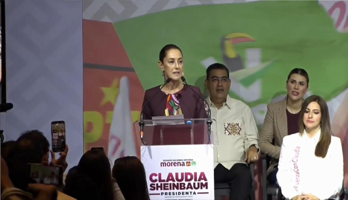 Oficializa Claudia Sheinbaum precandidatura a la presidencia