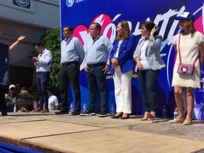 Diputados panistas hacen “vacío” a Xóchitl Gálvez en Morelia