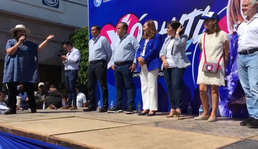 Diputados panistas hacen “vacío” a Xóchitl Gálvez en Morelia