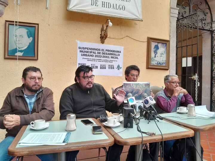 Rueda de prensa Movimiento de la Loma