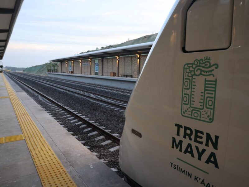 Inaugura AMLO primer tramo del Tren Maya