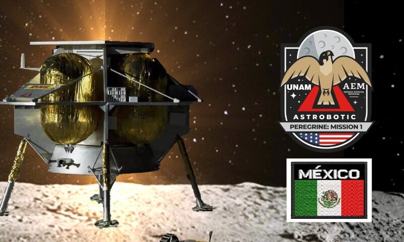 México enviará 5 microrobots en misión a la luna
