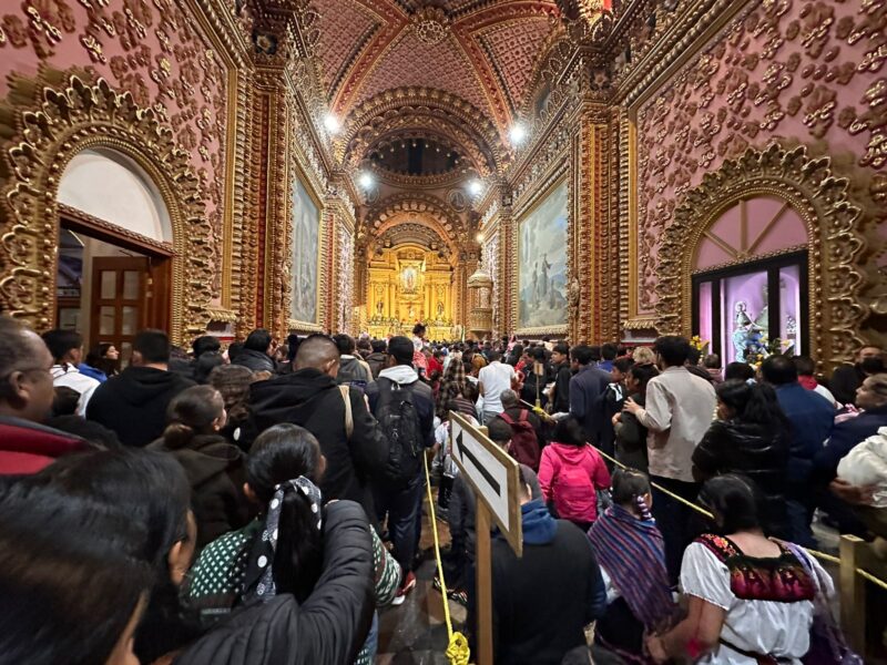 Miles festejan a La Guadalupana en Morelia