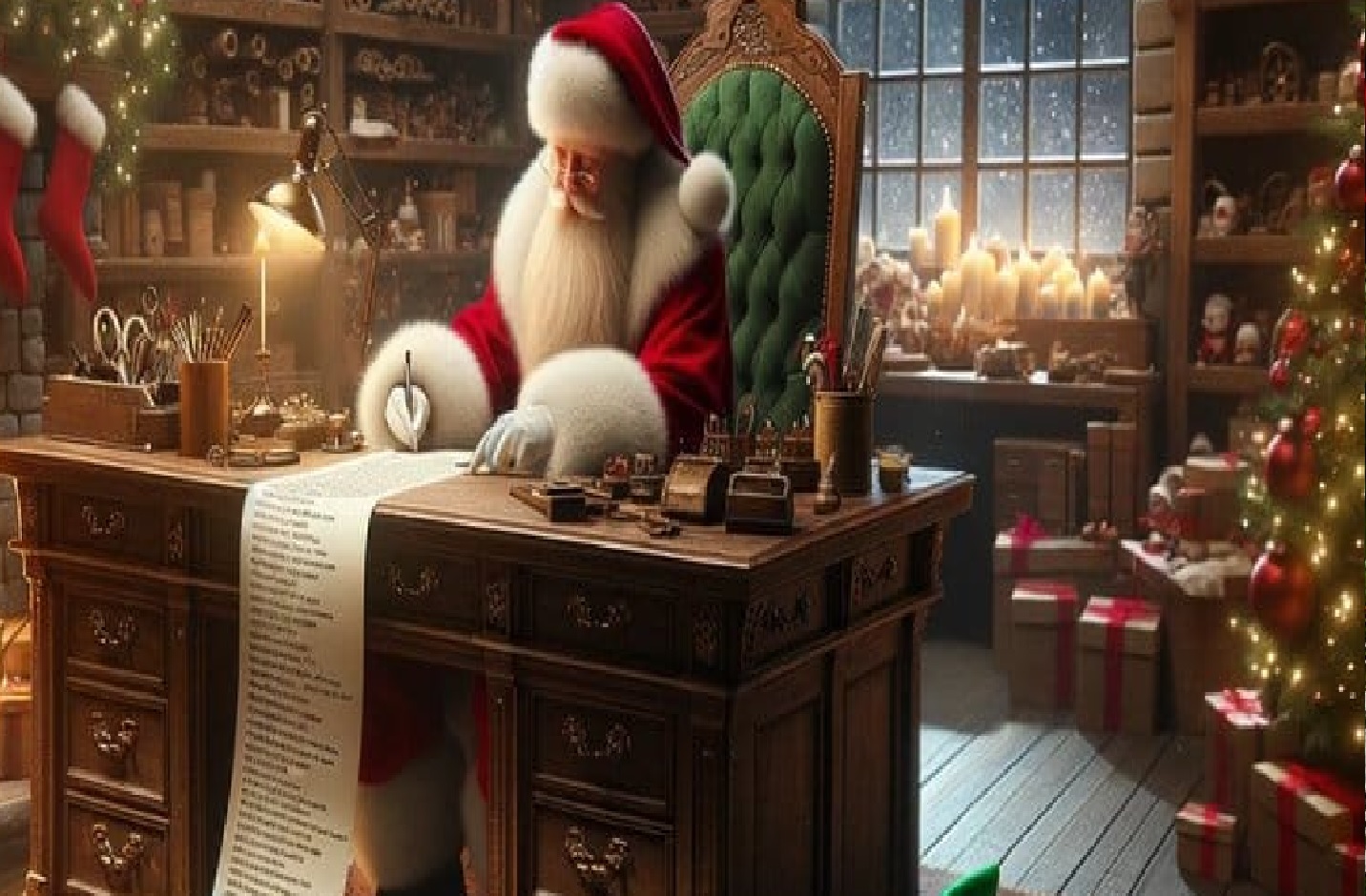 Revela Google recorrido de Santa Claus en tiempo real