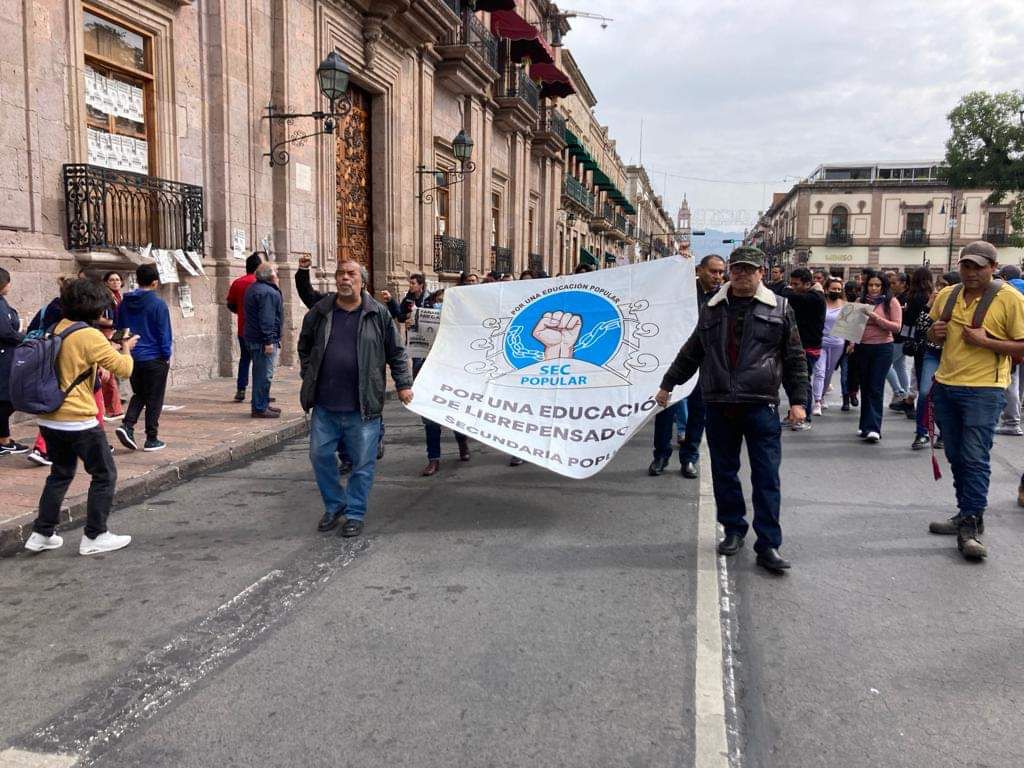 Secundaria popular continuará protestas; Yarabí, en “silencio”