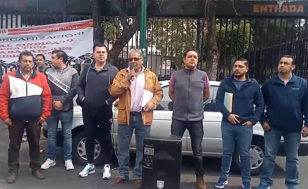 movilización CNTE pago aguinaldo