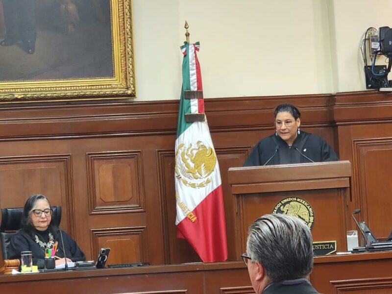 Arriba Lenia Batres como nueva ministra presidenta de la SCJN