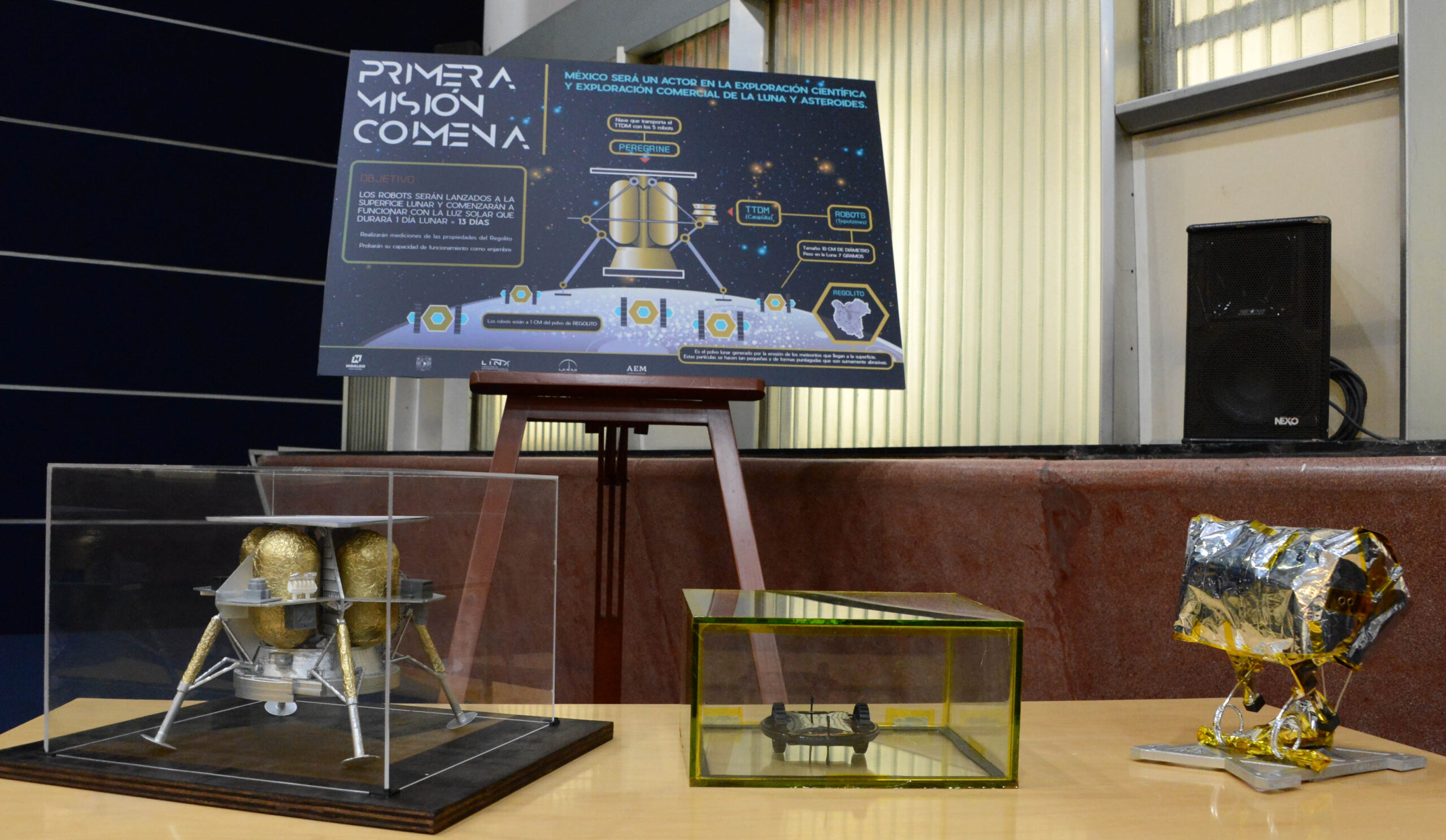 COLMENA pruebas en espacio profundo