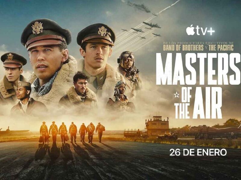 “Masters of the Air” se estrena en Apple TV, retratando la valentía y sacrificio del Grupo de Bombarderos durante la Segunda Guerra Mundial con gran elenco y producción