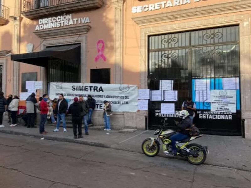 Por despidos injustificados, trabajadores protestan en la SSM