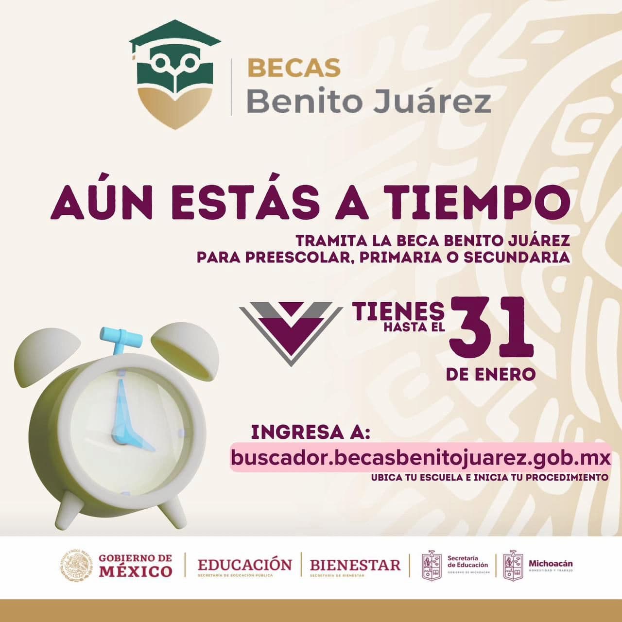 Qué se necesita para obtener la beca Benito Juárez