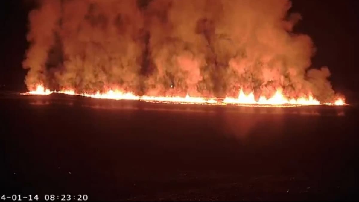 Registra Islandia erupción volcánica y activan evacuación