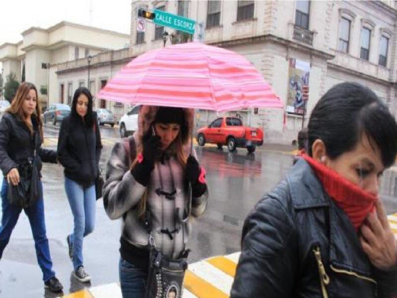 Se prevén lluvias intensas en al menos 3 estados por frente frío 28