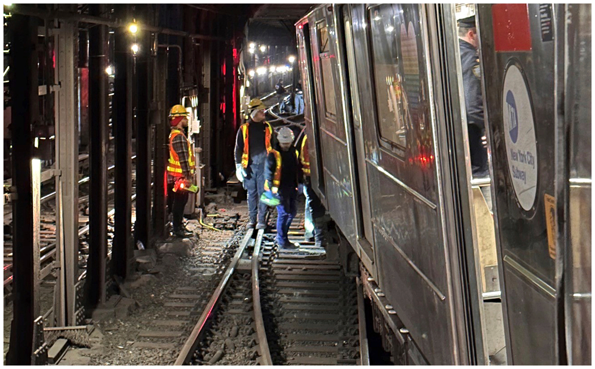 Trenes chocan en Nueva York; reportan varios heridos