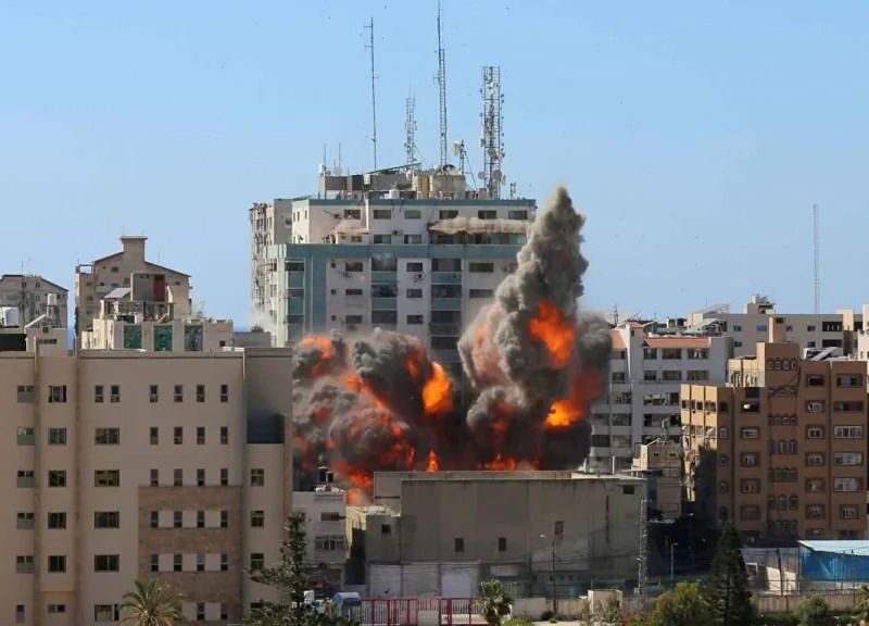 Ataques en Gaza con centenares de muerte