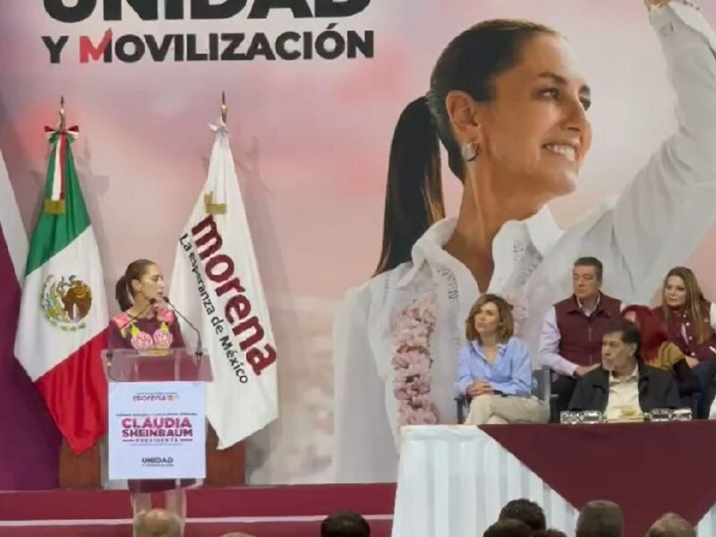 Claudia Sheinbaum recibió constancia como candidata a la presidencia