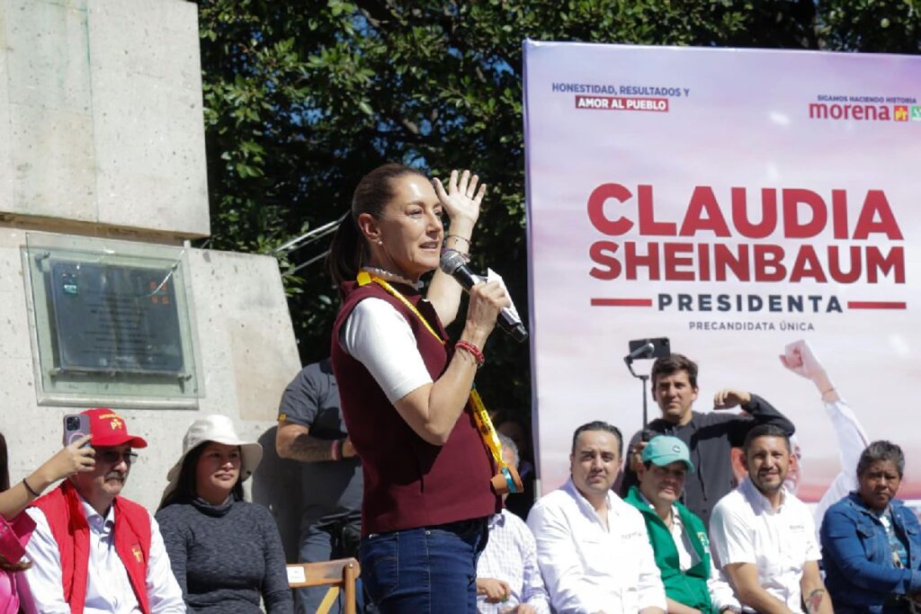 Claudia Sheinbaum también abordó el tema de salud