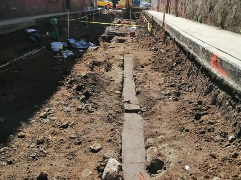 Descubren infraestructura Hidráulica de la Época Colonial en Pátzcuaro