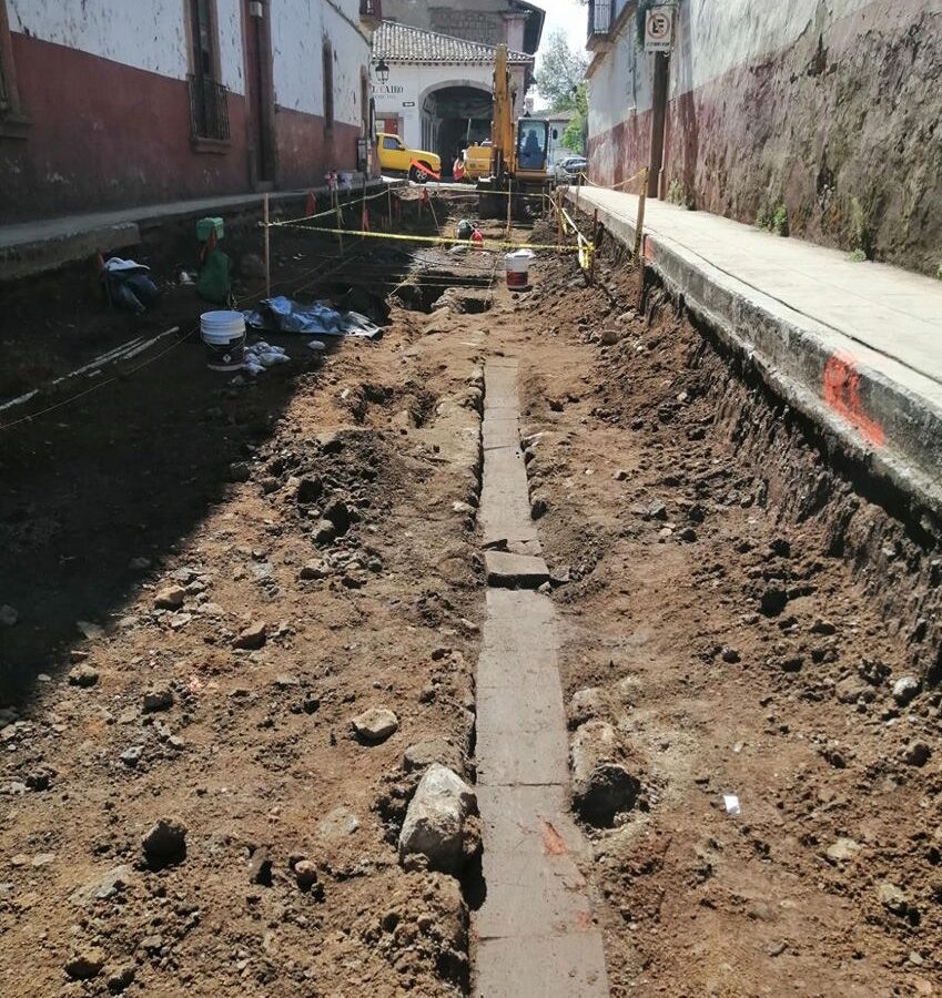 Descubren infraestructura Hidráulica de la Época Colonial en Pátzcuaro