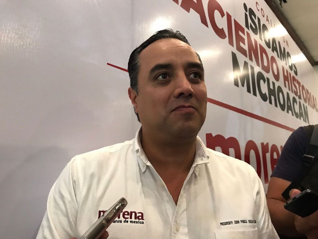 El dirigente estatal de Morena, Juan Pablo Celis señaló que el partido volvería a ganar contra Alfonso Martínez