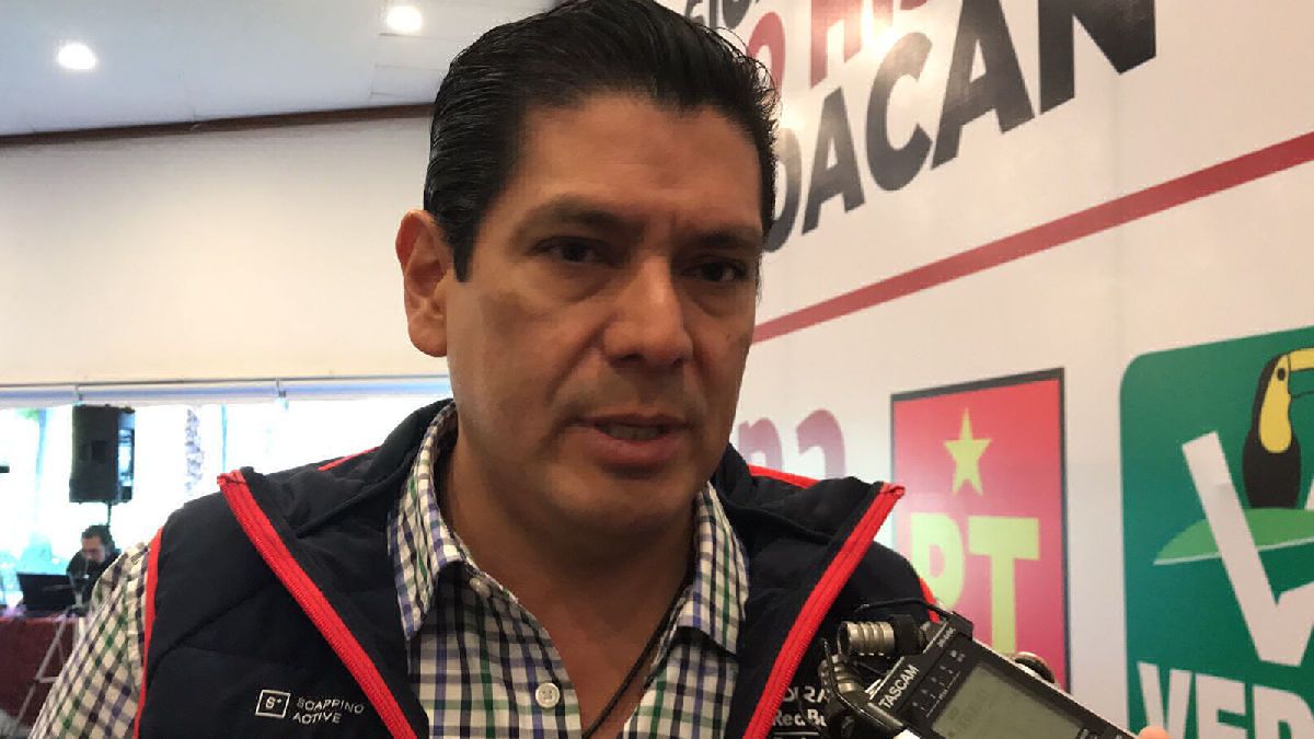 El dirigente estatal del PVEM Ernesto Núñez también habló del distrito 10