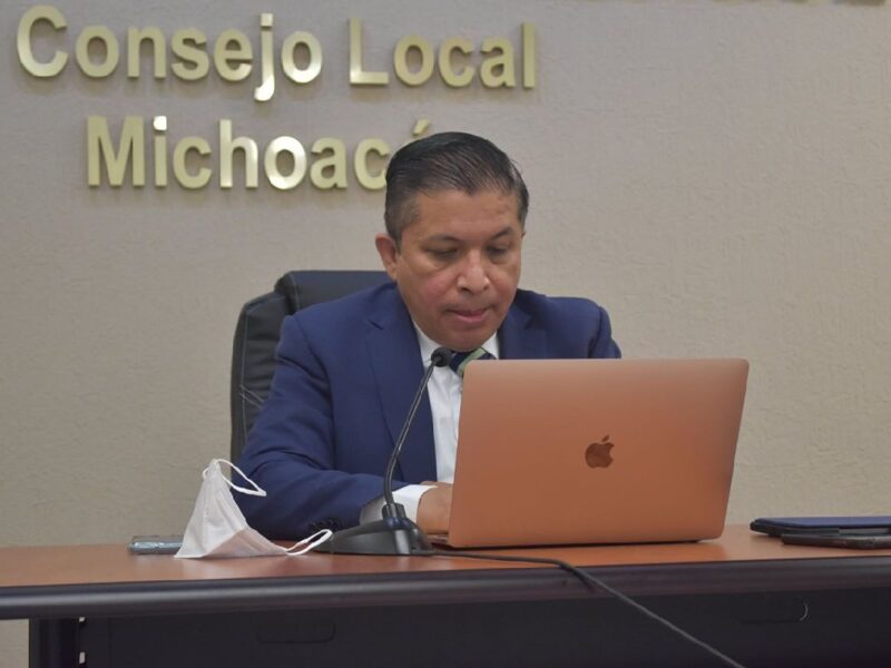 El INE Michoacán señala que no hay mesa de seguridad electoral