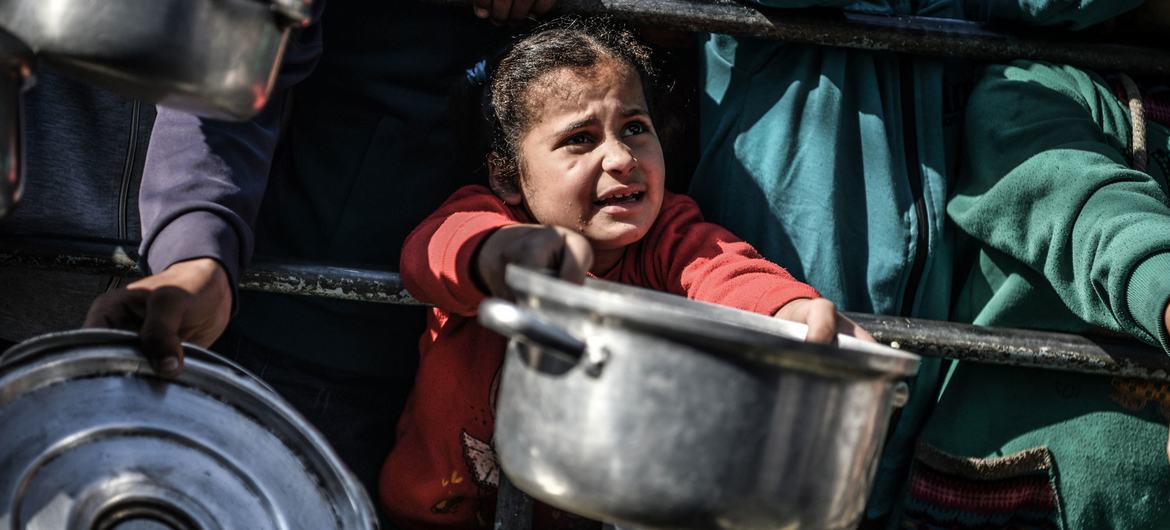 población de Gaza muere de hambre