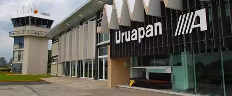 Inauguran el vuelo Uruapan Ciudad de México