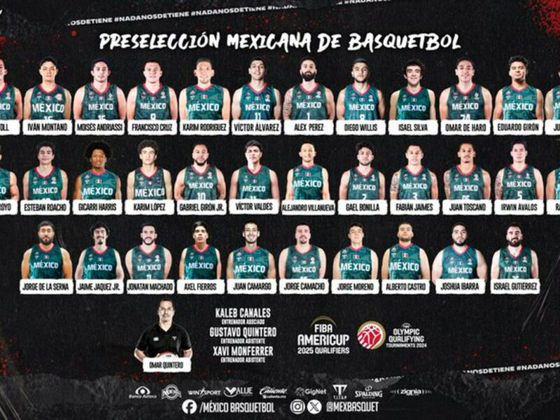 Mexicanos en la NBA en la preselección mexicana de basquetbol