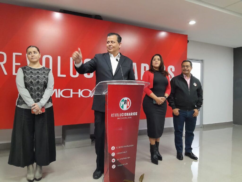 "Ojala que todos los partidos honraran la competividad", Guillermo Valencia líder del PRI Michoacán
