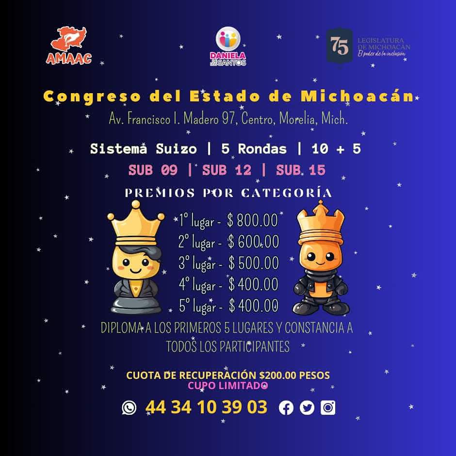 Premios en el Festival de Reyes Magos en Morelia