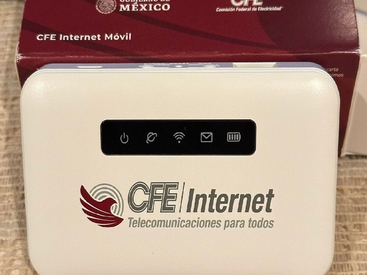 Presentan el internet CFE MiFi para México
