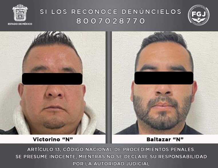 Detenidos presuntos extorsionadores