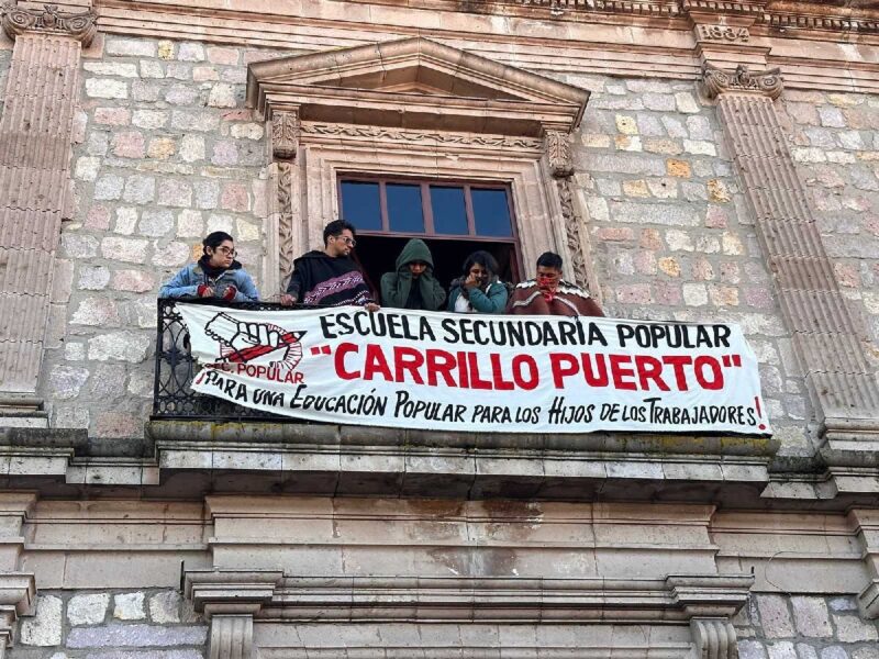 Reinicia clases secundaria popular Carrillo Puerto