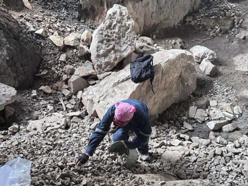 restos humanos milenarios en cueva